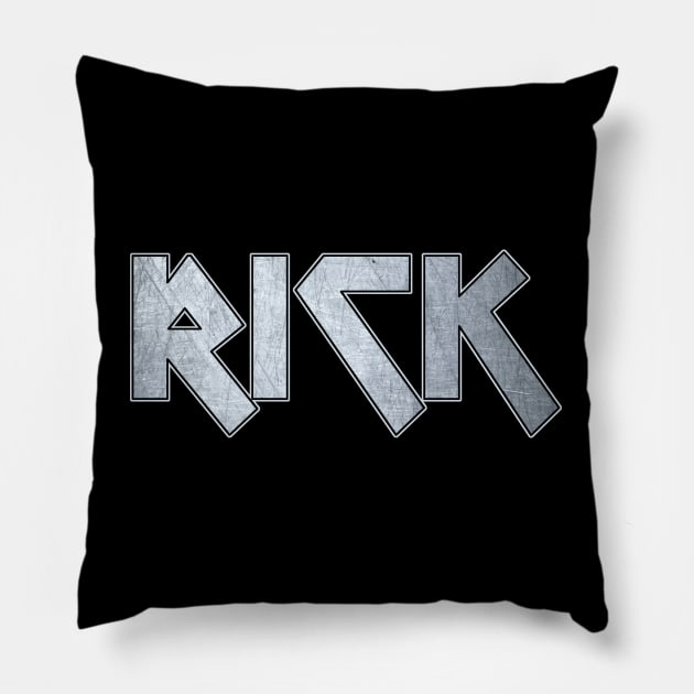 Heavy metal Rick Pillow by KubikoBakhar