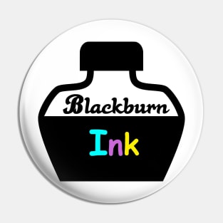 Blackburn Ink Logo Pin