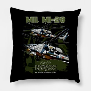 Mil Mi-28 Havoc Anti-Armor Attack Helicopter Pillow