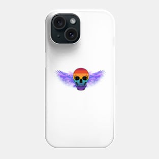 Rainbow Skull Phone Case