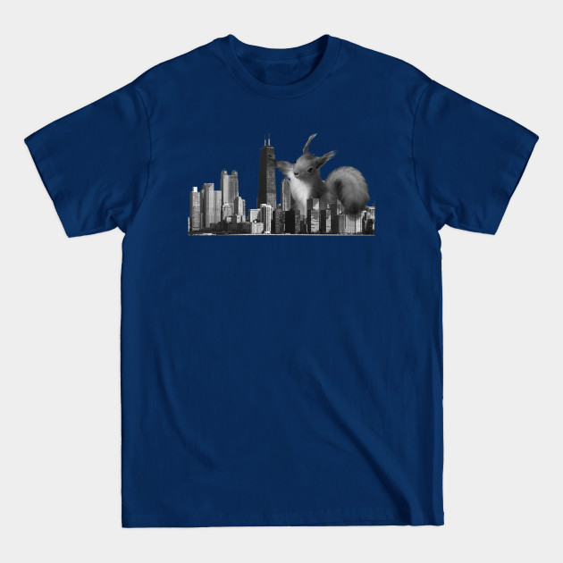 Squirrel Attack - Kaiju - T-Shirt Squirrel Attack - Kaiju - T-Shirt