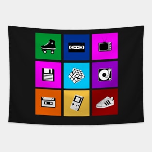 1980's Series 80s Icons Tapestry