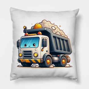 Cute Dump Truck Pillow