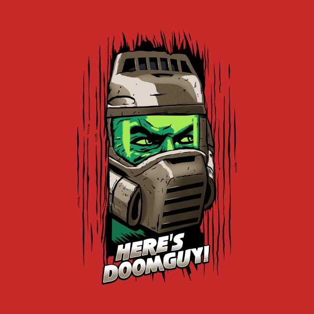 Here's Doomguy! by demonigote