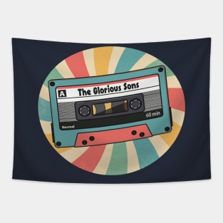 the glorious sons retro Tapestry