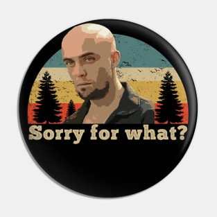 Sorry for what? Vintage Pin