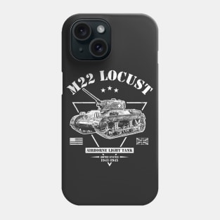 M22 Locust Airborne Light Tank Phone Case