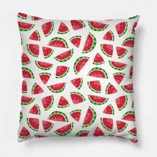 Watermelon Hand Drawn Pattern Pillow