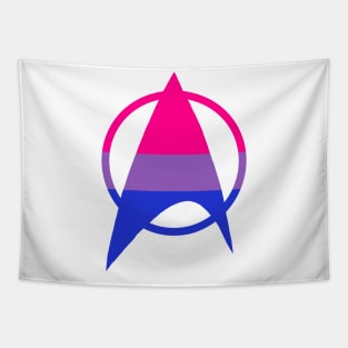 Bisexual Starfleet Pride Tapestry