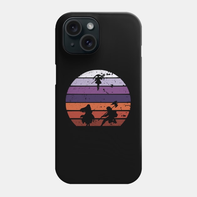 Sousou no Frieren Party Vintage Retro Sunset Style SNF-166 Phone Case by Animangapoi