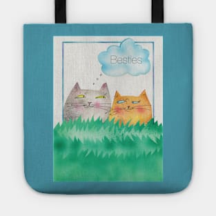 Best Friends Forever Kitties Tote