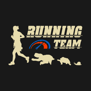 Funny Running Team T-Shirt