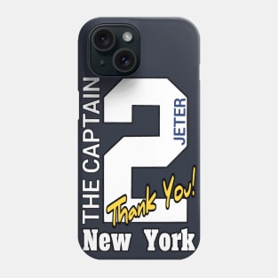 Jeter: The Captain "2" Phone Case