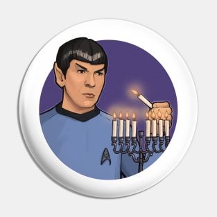 Holiday Spock Pin