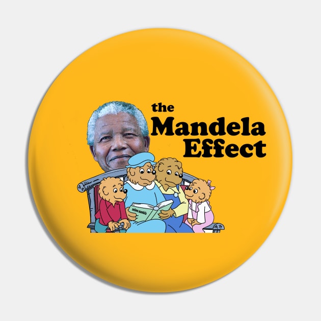 The Mandela Effect Pin by pizzwizzler