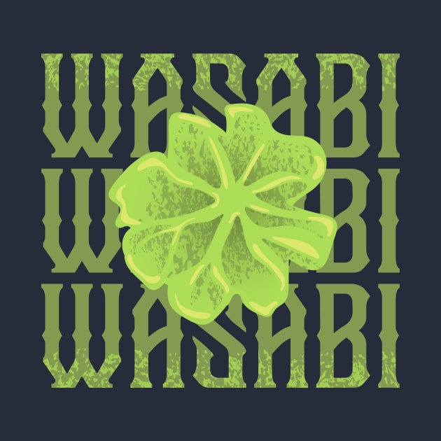 Wasabi Wasabi Wasabi Vintage by Wolfkin Design