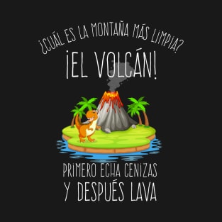 ¿Cúal es la montaña mas limpia? El volcán T-Shirt