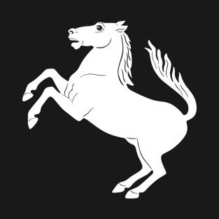 White Horse art work T-Shirt