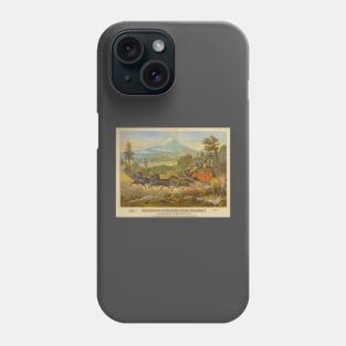 Old Time Stage Coach Phone Case