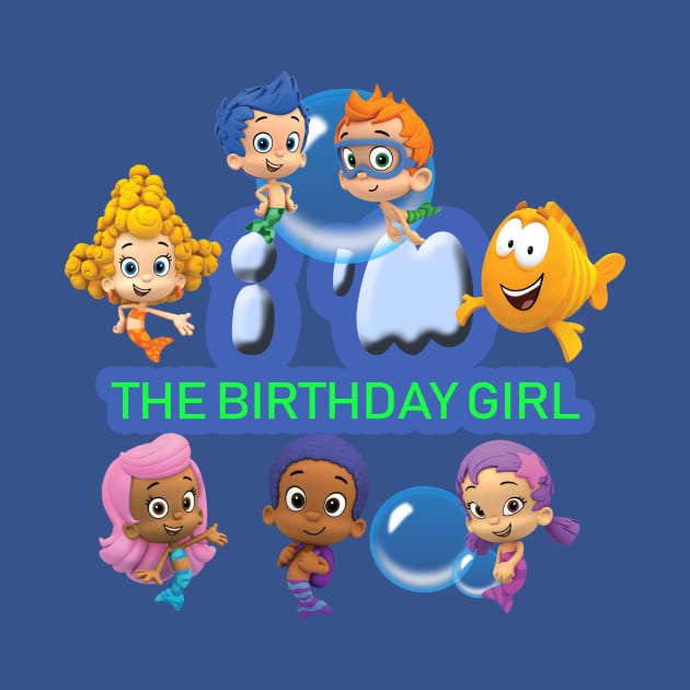 Bubble Guppies of Birthday Girl by FirmanPrintables