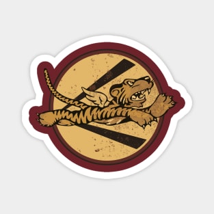 Flying Tigers Squadron (distressed) Magnet