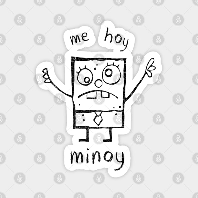 Doodle Bob Magnet by valentinahramov