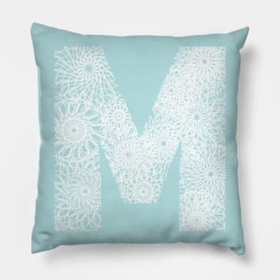 Letter M Pillow