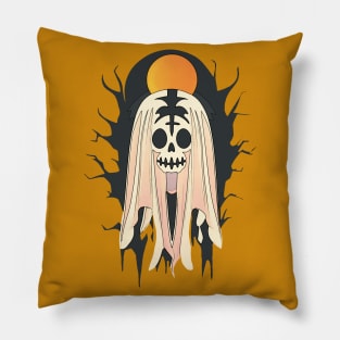 anime halloween skull Pillow