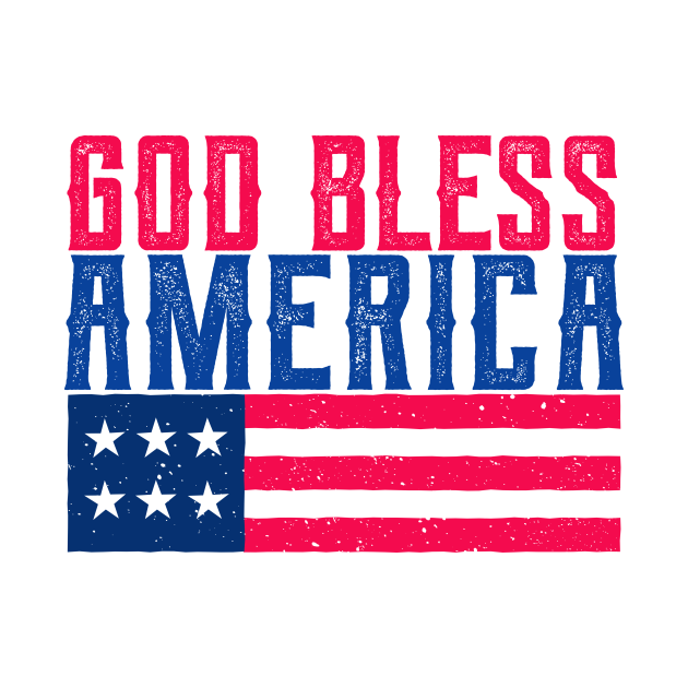 Disover God bless America - God Bless America - T-Shirt