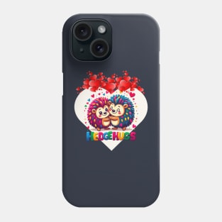 Valentine Hedgehog Valentine Hedgehog 2024 Phone Case