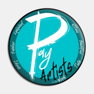 Pay Artists Pin