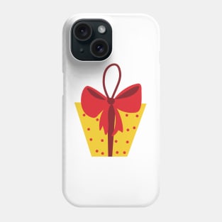 RED YELLOW GIFT TEXTURE Phone Case