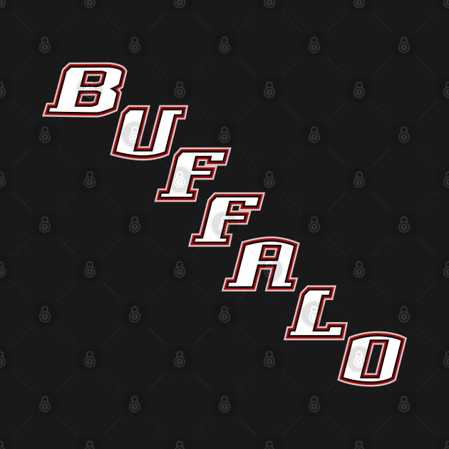 Buffalo Hockey Wordmark by Carl Cordes