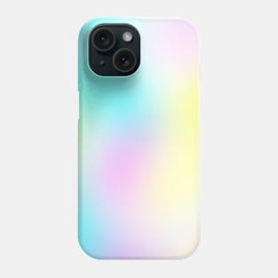 Rainbow Colors Abstract Blurry Gradient Ombre Soft Tie Dye Look Phone Case