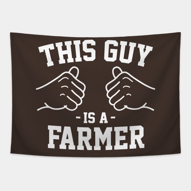 This guy is a farmer Tapestry by Lazarino