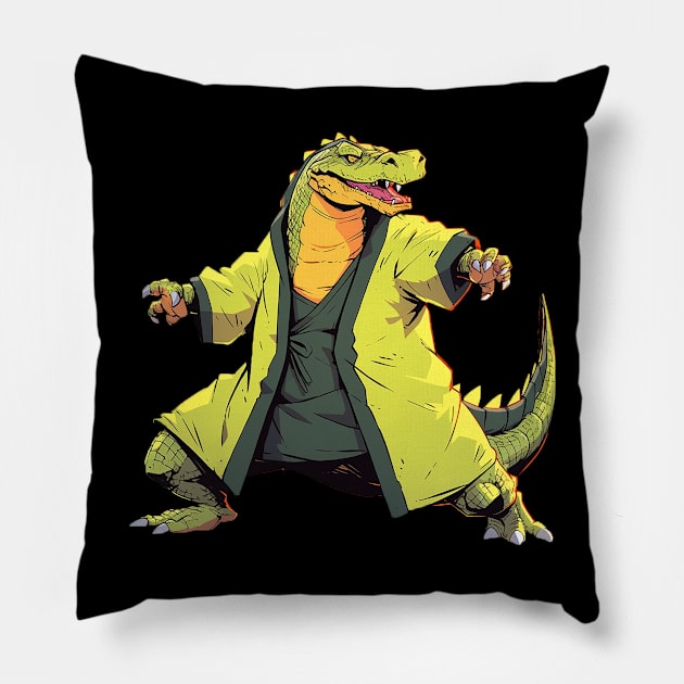 crocodile Pillow by lets find pirate