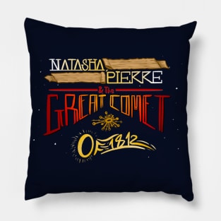 natasha pierre & the great comet of 1812 - Concept logo Pillow