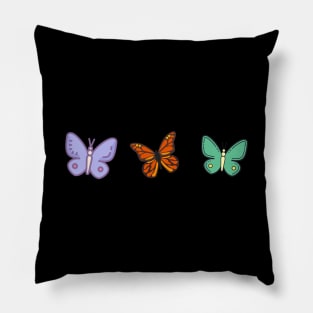 Butterfly T-shirt. Pillow