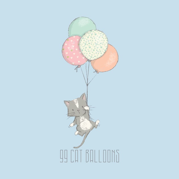 99 Cat Balloons by DanielLiamGill