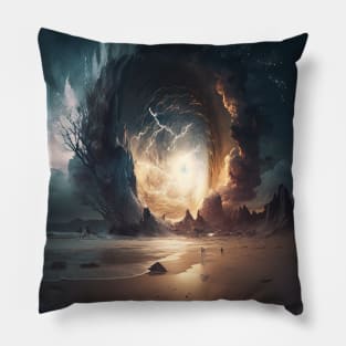 Time Gate Pillow