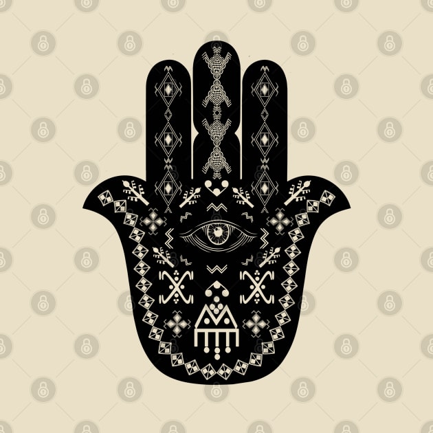 Mystic Eye in Hand Of Hamsa by SublimeDesign