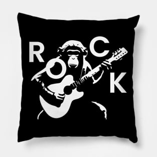 Monkey rocks Pillow