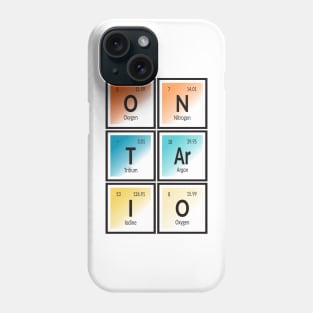 Ontario | Periodic Table of Elements Phone Case