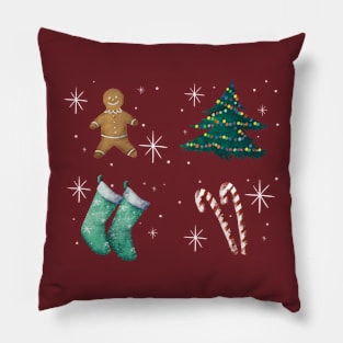 Christmas eve Pillow