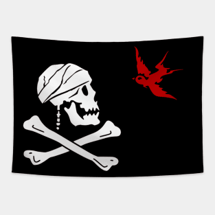 Jack Sparrow Flag Tapestry