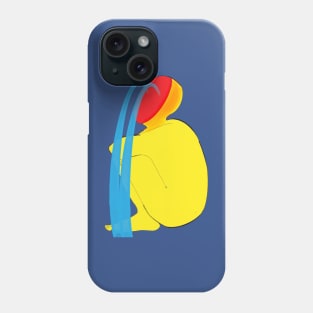 crying dude Phone Case