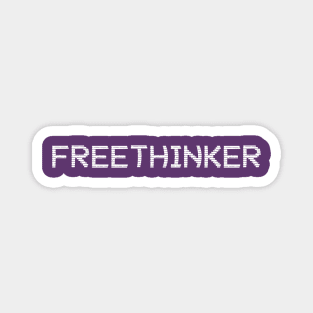 Freethinker Glitch Magnet