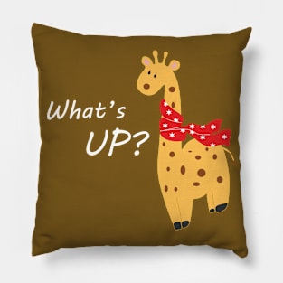 Funny giraffe Pillow