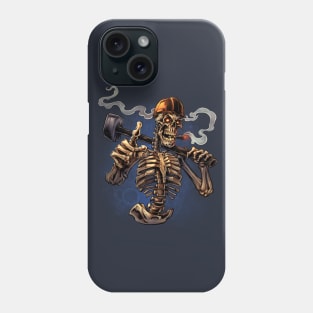 Sledgehammer Skeleton Phone Case