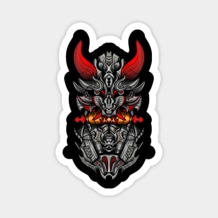 Oni mask mecha Magnet